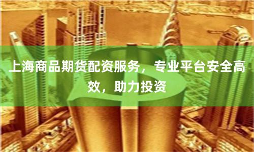 上海商品期货配资服务，专业平台安全高效，助力投资