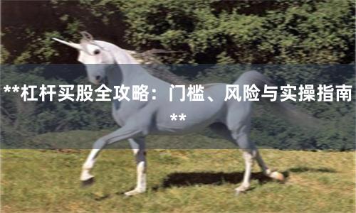 **杠杆买股全攻略：门槛、风险与实操指南**